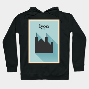 Lyon Poster Design Hoodie